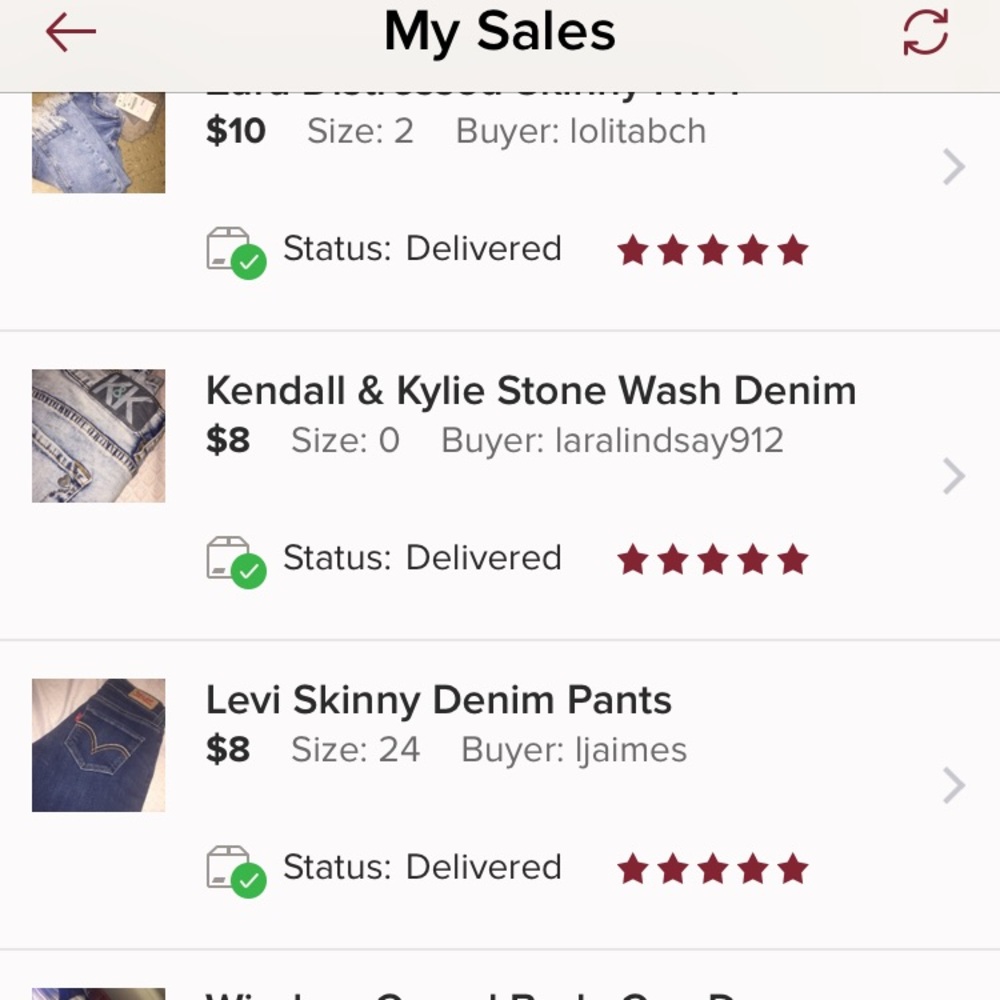Delivered